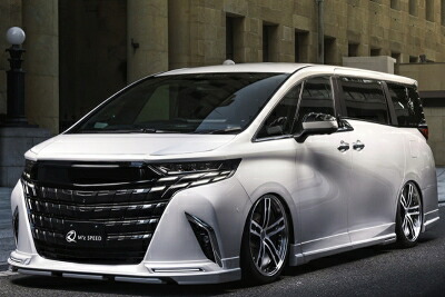 40 アルファード GRACE LINE ドアミラーカバー AES製 つや消しブラック｜Autostyle