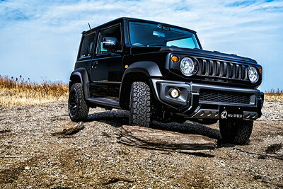 JB74W ジムニーシエラ CROSS LINE フロントグリル メーカー単色塗装品 ZJ3/ブルーイッシュブラックパール