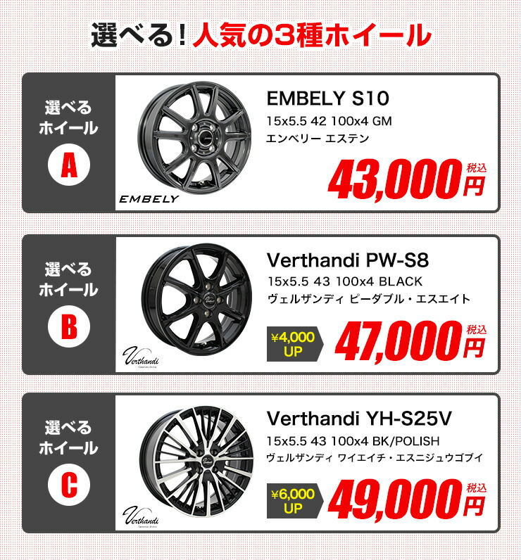 ラクティス サマータイヤホイールセット ヨコハマ アドバンデシベル