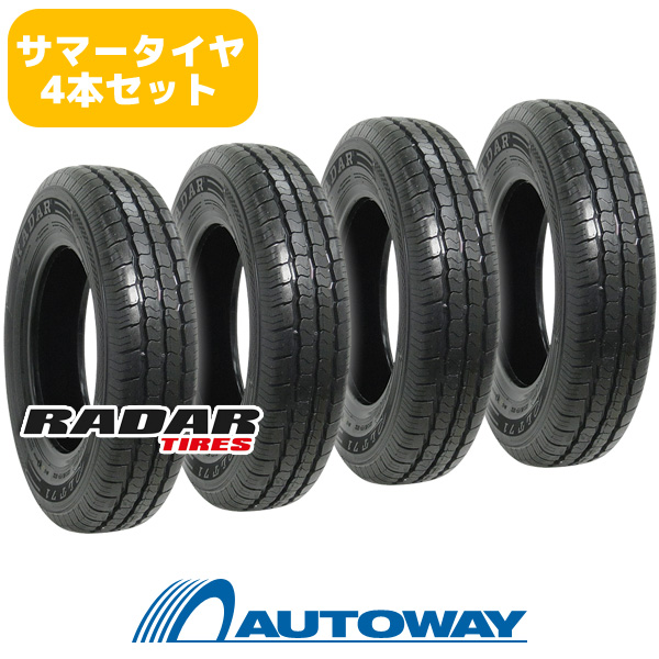 マルチボーダーシリーズ 送料無料 2021年製 RADER 195/80R15LT 8pr 4本