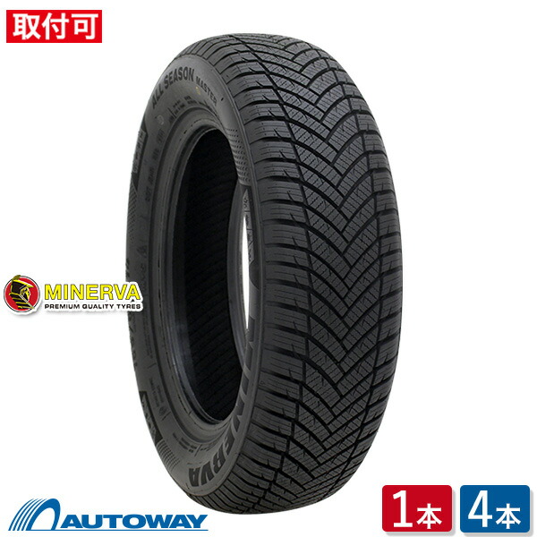 【楽天市場】【取付対象】MINERVA ミネルバ ALL SEASON MASTER 195/60R16 (195/60/16 195-60-16  195/60-16) オールシーズンタイヤ 単品 4本 16インチ : AUTOWAY（オートウェイ）