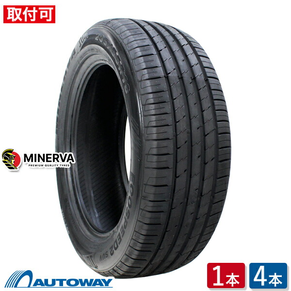 【P最大28倍！】【取付対象】MINERVA ミネルバ ECOSPEED2 SUV 255/55R18 (255/55/18 255-55-18 255/55-18) サマータイヤ 夏タイヤ 単品 2本 4本 18インチ