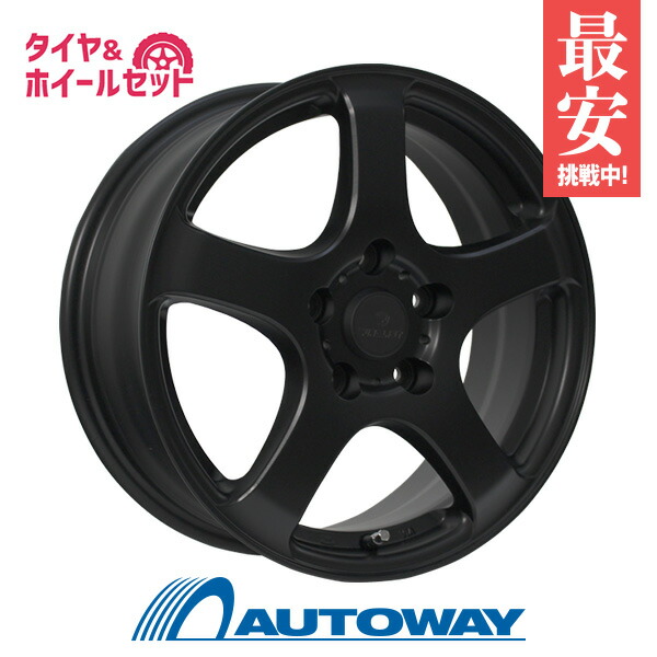 【エントリーでP10倍確定!】195/55R16 サマータイヤ タイヤホイールセット FINALIST FZ-S5 16x6.5 +45 114.3x5 MBL + M-300 【送料無料】 (195/55/16 195-55-16 195/55-16) 夏タイヤ 16インチ|AUTOWAY(オートウェイ)