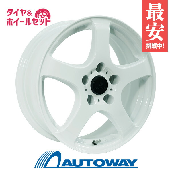【エントリーでP10倍確定！】215/65R16 サマータイヤ タイヤホイールセット FINALIST FZ-S5 16x6.5 +38 114.3x5 WHT + M-300 【送料無料】 (215/65/16 215-65-16 215/65-16) 夏タイヤ 16インチ｜AUTOWAY（オートウェイ）