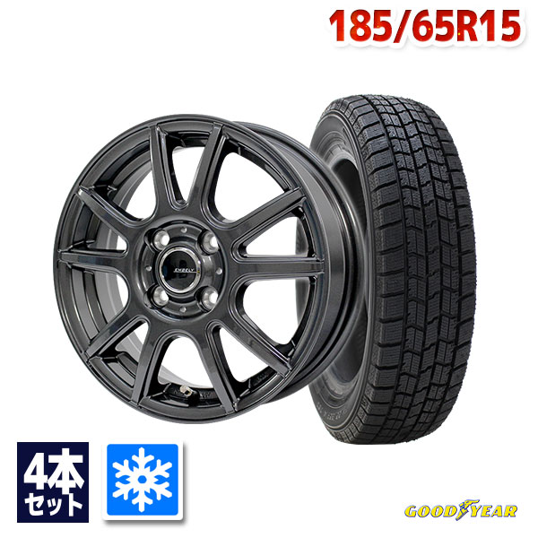 楽天市場】【取付対象】185/65R15 スタッドレスタイヤ タイヤホイール 