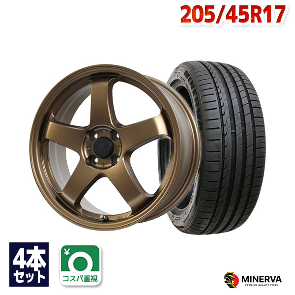 楽天市場】【P最大39倍！1/25】205/45R17 サマータイヤ タイヤホイール