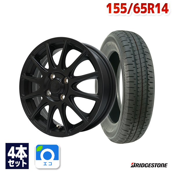 【P最大27倍！】155/65R14 サマータイヤ タイヤホイールセット FINALIST FT-S12 14x4.5 45 100x4 MBK + NEWNO 【送料無料】 (155/65/14 155-65-14 155/65-14) 夏タイヤ 14インチ