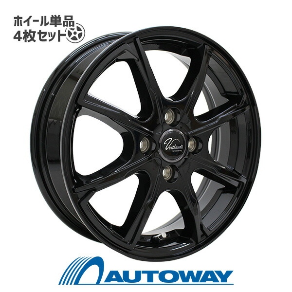 楽天市場】【4枚セット】 Verthandi YH-S25V 14x5.5 +45 100x4 BK/POLISH インチサイズ：14インチ  リム幅：5.5 インセット：+45 : AUTOWAY（オートウェイ）