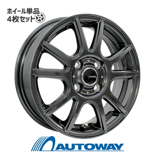 楽天市場】【P最大36倍！4/14 20:00〜】【4枚セット】 EMBELY S12 16x6 