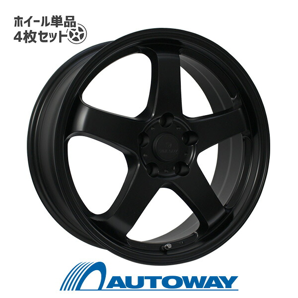 【エントリーでP10倍確定！】【4枚セット】 FINALIST FZ-S5 18x7.5 +48 114.3x5 MBL インチサイズ：18インチ リム幅：7.5 ｲﾝｾｯﾄ：+48｜AUTOWAY（オートウェイ）