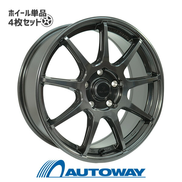 【P最大30倍！4/20】【4枚セット】 FINALIST FJ-S9 17x7.0 +48 114.3x5 DGM インチサイズ：17インチ　リム幅：7　ｲﾝｾｯﾄ：+48