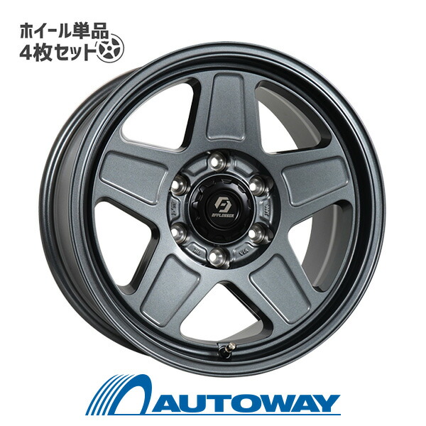 【P最大30倍！4/20】【4枚セット】 OFFLESSER TS-5 16x6.5 +38 139.7x6 GGB インチサイズ：16インチ　リム幅：6.5　ｲﾝｾｯﾄ：+38