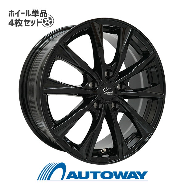 【P最大30倍！4/20】【4枚セット】 Verthandi VW-S10 18x7.0 +55 100x5 BK インチサイズ：18インチ　リム幅：7.0　インセット：+55
