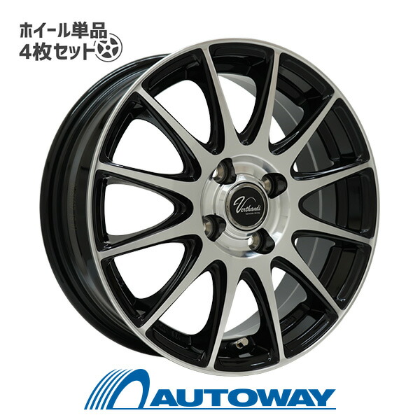 楽天市場】【4枚セット】 Verthandi PW-S8 15x5.5 +50 100x4 BK/POLISH