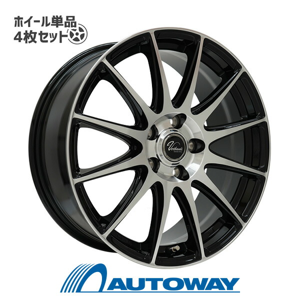 【エントリーでP10倍確定!】【4枚セット】 Verthandi VT-S12 17x7.0 +55 114.3x5 BK/P インチサイズ:17インチ リム幅:7.0 インセット:+55|AUTOWAY(オートウェイ)