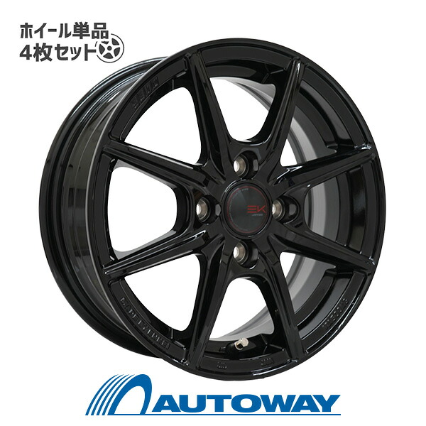 【P最大30倍!4/20】【4枚セット】 SEIN EK 14x5.5 43 100x4 BK