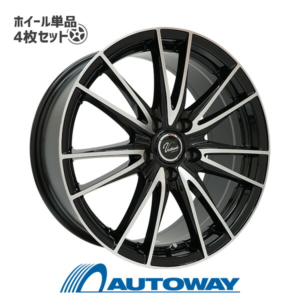 【エントリーでP10倍確定!】【4枚セット】 Verthandi VB-S14 17x7.0 +50 100x5 BK/P インチサイズ:17インチ リム幅:7.0 インセット:+50|AUTOWAY(オートウェイ)