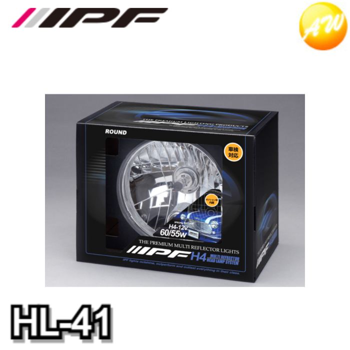 楽天市場】IPF マルチリフレクターヘッドランプ 丸型2灯式 HL-41
