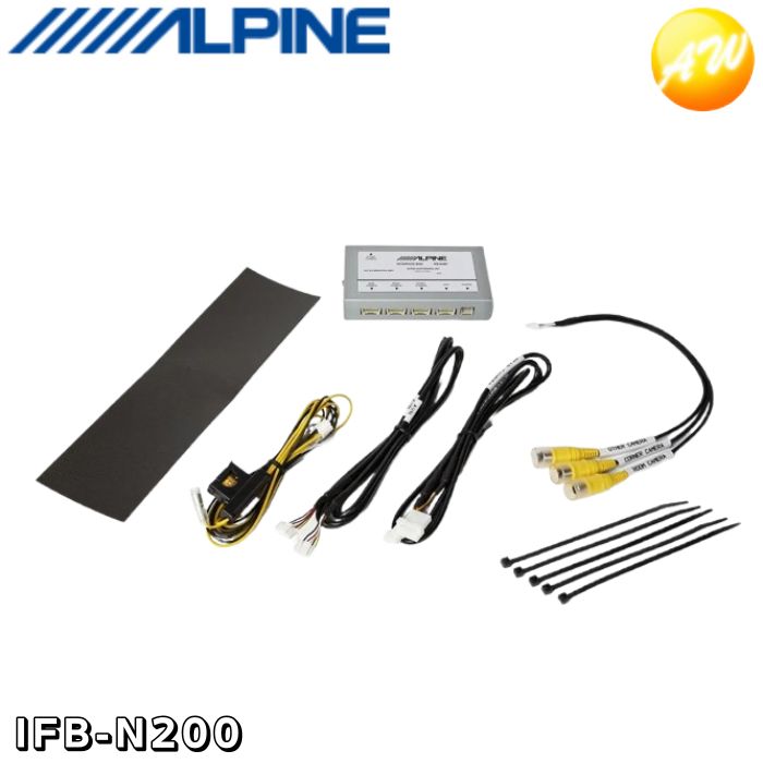 ALPINE アルパイン IFB-N200 アルパインカーナビNXシリーズ専用マルチインターフェースBOX&nbsp