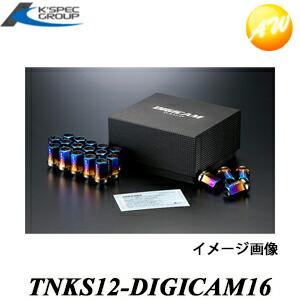 TNKS12-DIGICAM16 チタンナット貫通ショートM12-1.25 DIGICAM 16個 6角 35mm ケースペック｜オートウイング 17,570円