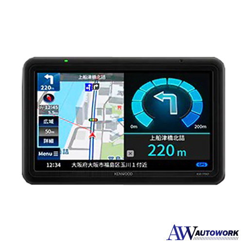 楽天市場】KENWOOD ケンウッド ポータブルナビ 5V型 EZ-550/2021年 