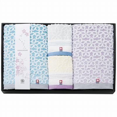送料無料 送料込 はながすみ タオルセット HGM-500 日用品 内祝い お返し 出産内祝い 結婚内祝い 御祝 お中元 入学 香典返し 粗供養 お彼岸 お供え 御供 快気祝い 快気内祝い