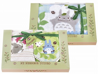 スタジオジブリ となりのトトロ タオル 6枚セット タオルセット6枚組（緑色） スタジオジブリ となりのトトロ タオル 6枚セット タオルセット6枚組