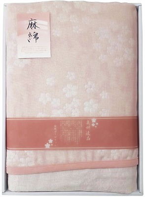 送料無料 送料込 泉州逸品 麻混五重織ガーゼケット GK-2315 内祝い お返し 出産内祝い 結婚内祝い 御祝 お中元 暑中見舞い 入学 香典返し 粗供養 お彼岸 お供え 御供 初盆志 父の日 快気祝い 快気内祝い｜ギフトハウス　AGコンシェル