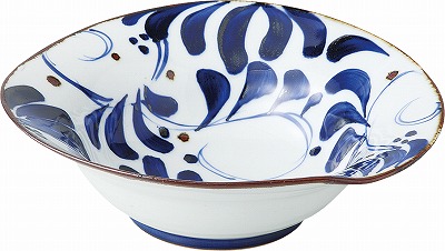 送料無料 送料込 波佐見 karakusa なぶり大鉢 14502 内祝い お返し 出産内祝い 結婚内祝い 香典返し 粗供養 お彼岸 お供え 御供 快気祝い 快気内祝