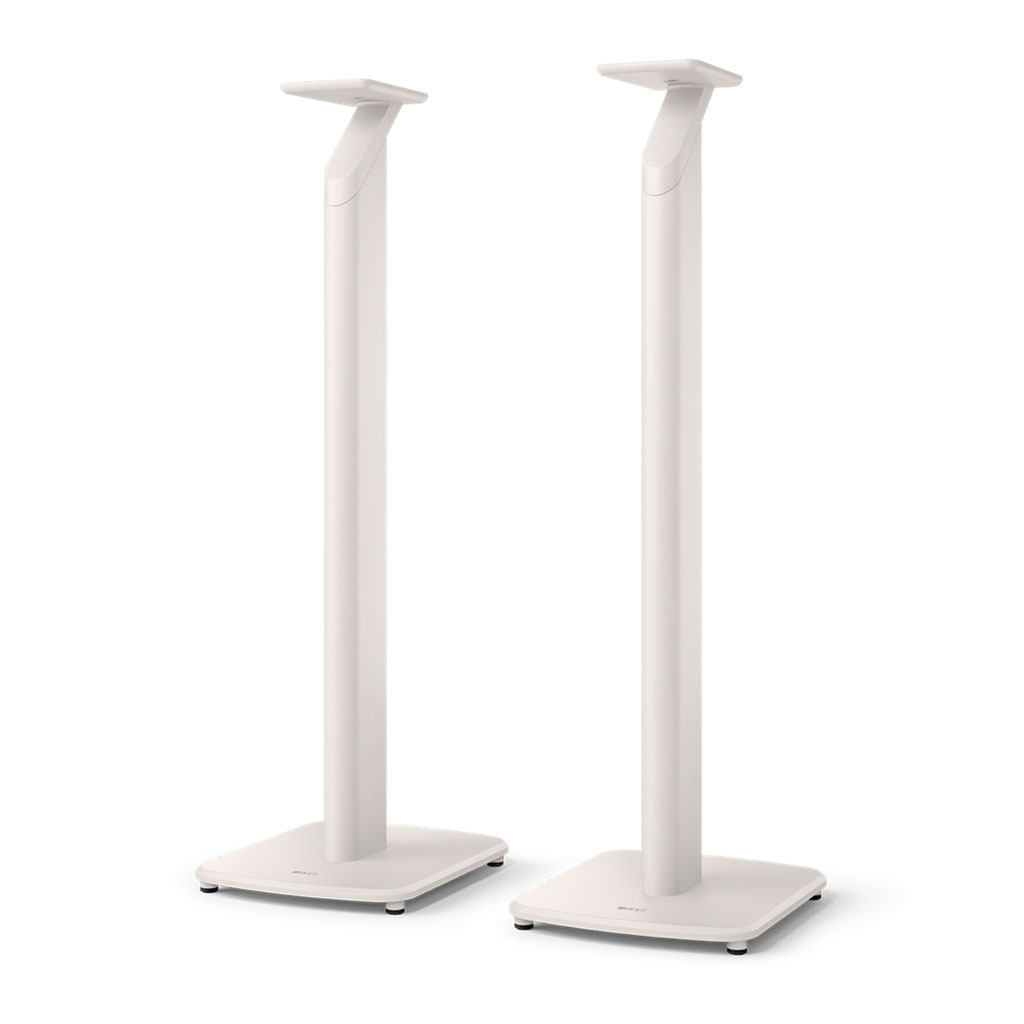 S1 FLOOR STAND [鉱物白いこと] KEF [ケーイーエフ] LSX II 用金棒引き照明ランプ [ありの実]