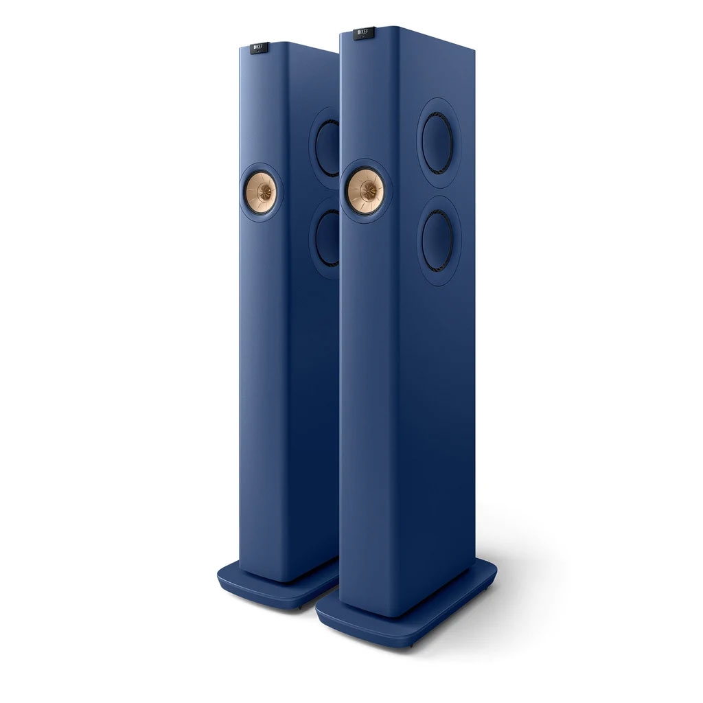 LS60 Wireless [RB:ロイヤルブルー] KEF [ケーイーエフ] ワイヤレスHiFiスピーカー [ペア] KEF JAPAN正規仕入品