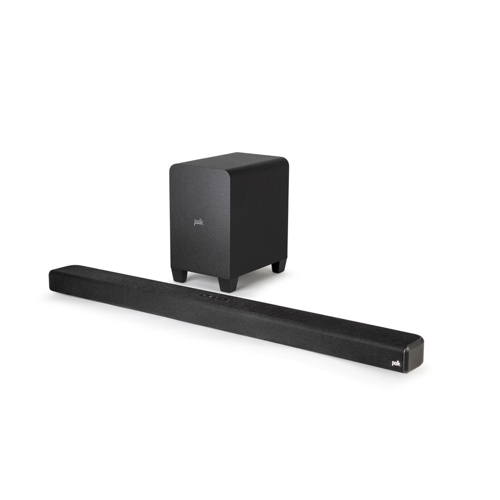 Polk Audio Signa S3 サウンドバー＆ウーファー 送料込み Polk Audio、無線ウーファーでChromecast対応のサウンドバー