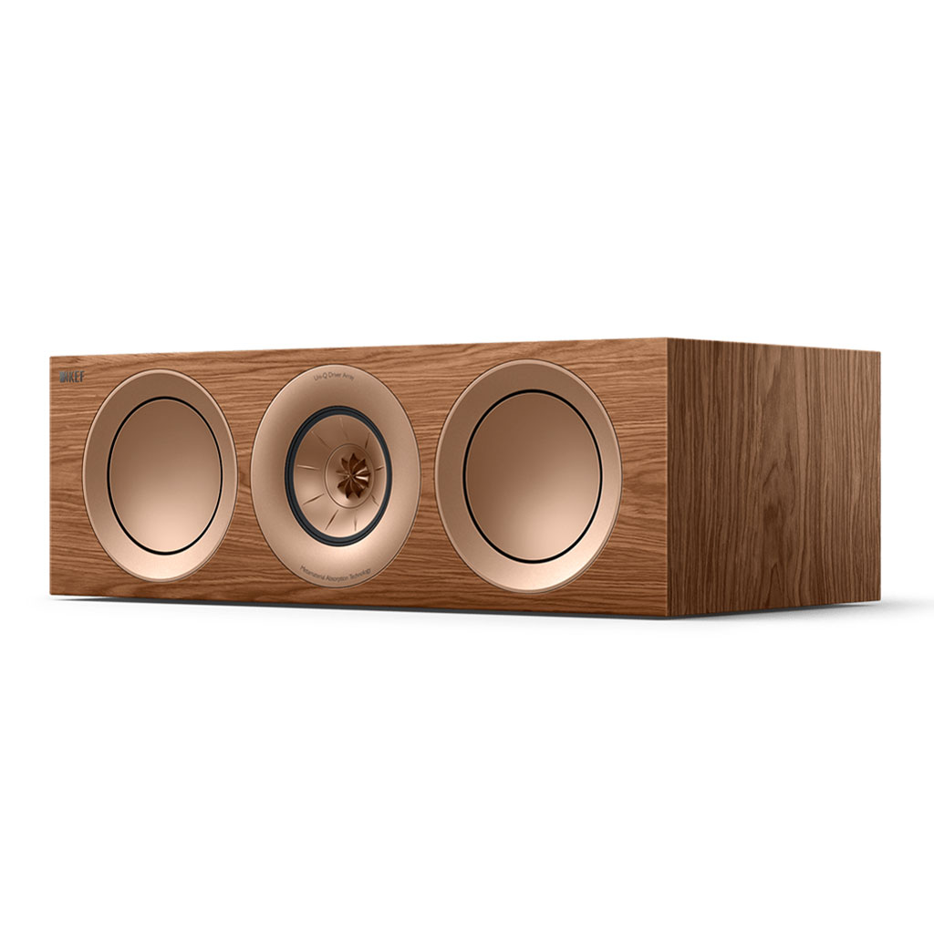 R6 Meta [ウォールナット] KEF [ケーイーエフ] センタースピーカー [1本]