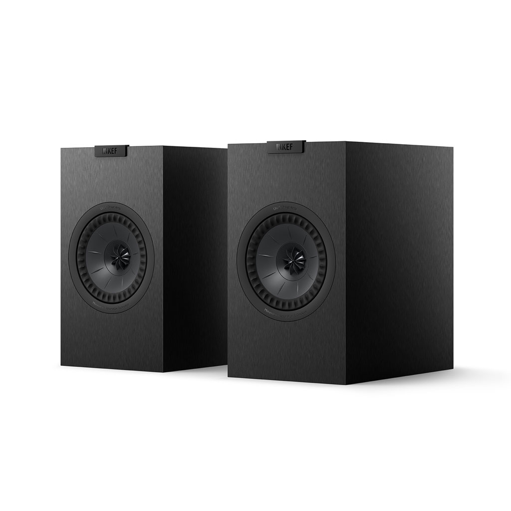 Q1 Meta [繻子黒いこと] KEF [ケーイーエフ] ブックシェルフスピーカー [ありの実]