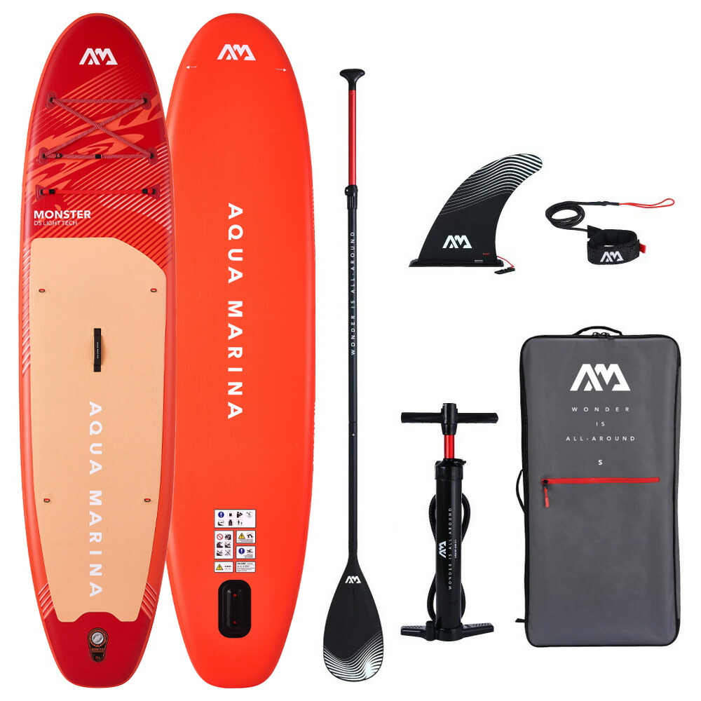 【25日ポイント+5倍】【¥6,000offクーポン配布中】SUP スタンドアップパドルボード インフレータブル AQUA MARINA アクアマリーナ MONSTER モンスター BT-26MOP サップボード|アバコセレクション店