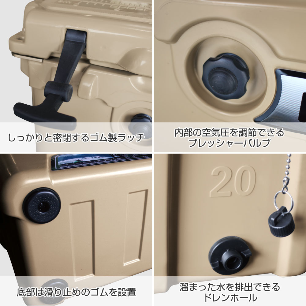 ポイント最大24倍 7 15限定 5年保証 クーラーボックス 大容量 大型 42 6l 45qt ハードクーラーボックス クーラーbox 釣り キャンプ q バーベキュー 運動会 海水浴 アウトドア スポーツ Hant ハント クーラーボックス 45qt 42 6l Mpgbooks Com