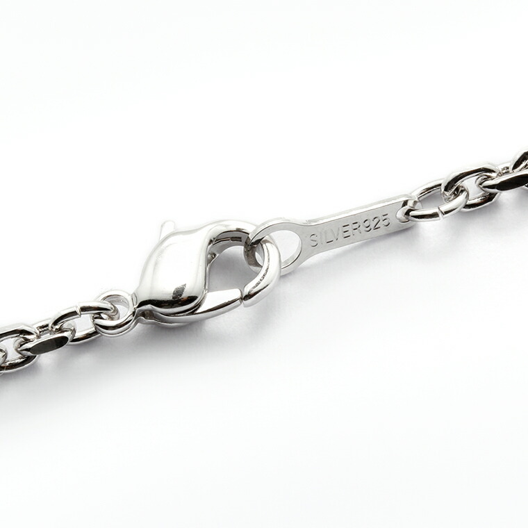 (41cm×6mm) シルバーネックレス ABGP01260
