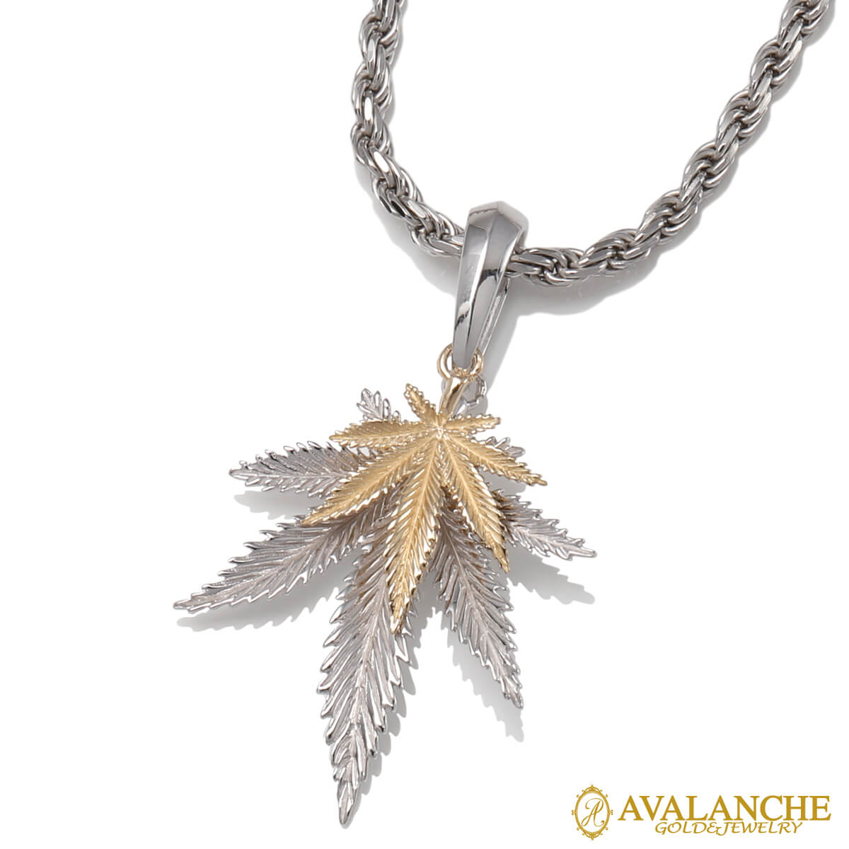 コンビネーション ジュエリー ネックレス&ペンダント 45cm-50cm 3-13227-05/050HCMD SJ26｜AVALANCHE GOLD＆JEWELRY
