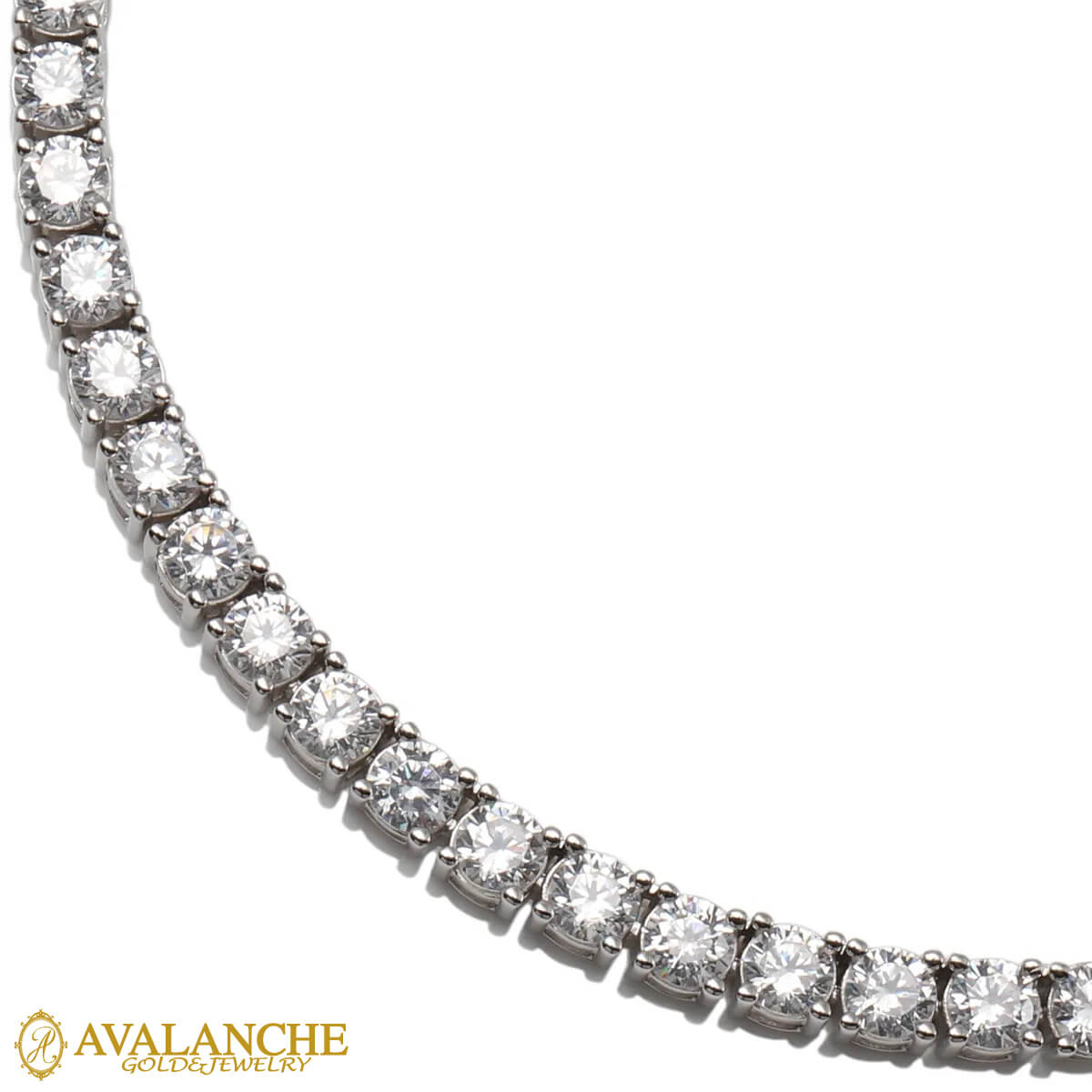 楽天市場】シルバー テニスブレスレット 幅5mm 18cm-20cm AHBL-D042