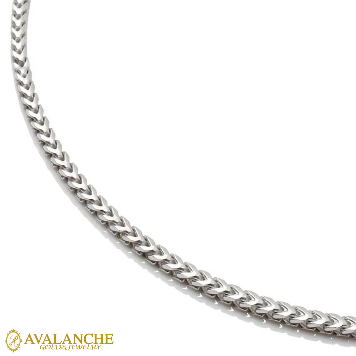 楽天市場】10K イエローゴールド フランクリンネックレス 幅3.2mm 46cm