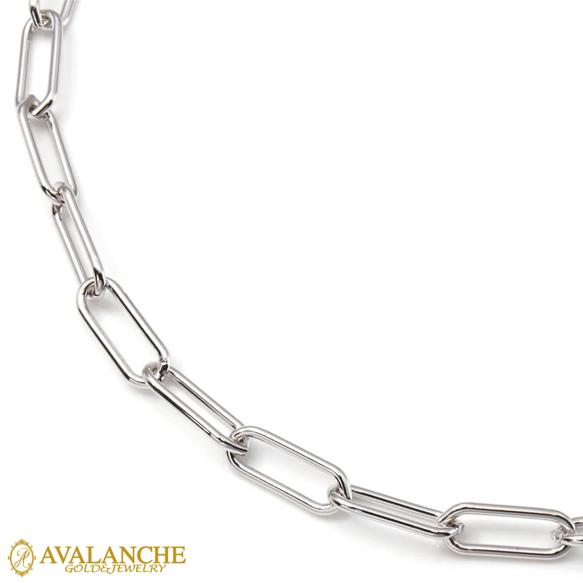 Avalanche 925 シルバー パフグッチ ネックレス シルバー パフグッチネックレス 幅7mm 40cm-60cm AVAMNV-02