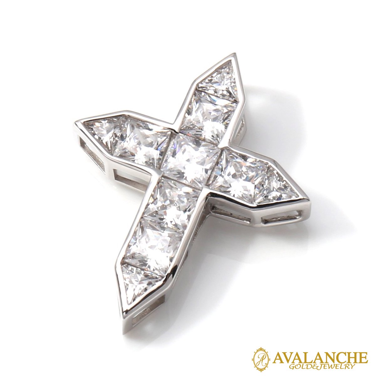 10K ホワイトゴールド ペンダント ACPJ-0025W|AVALANCHE GOLD&JEWELRY