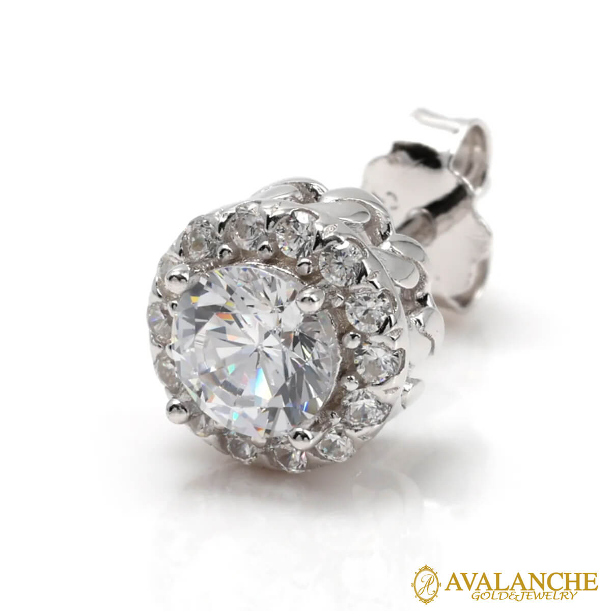 ダイヤモンド シルバー ピアス　4-11288-02 SJ25 ダイヤモンド シルバー ピアス 4-11288-02 SJ25 - AVALANCHE