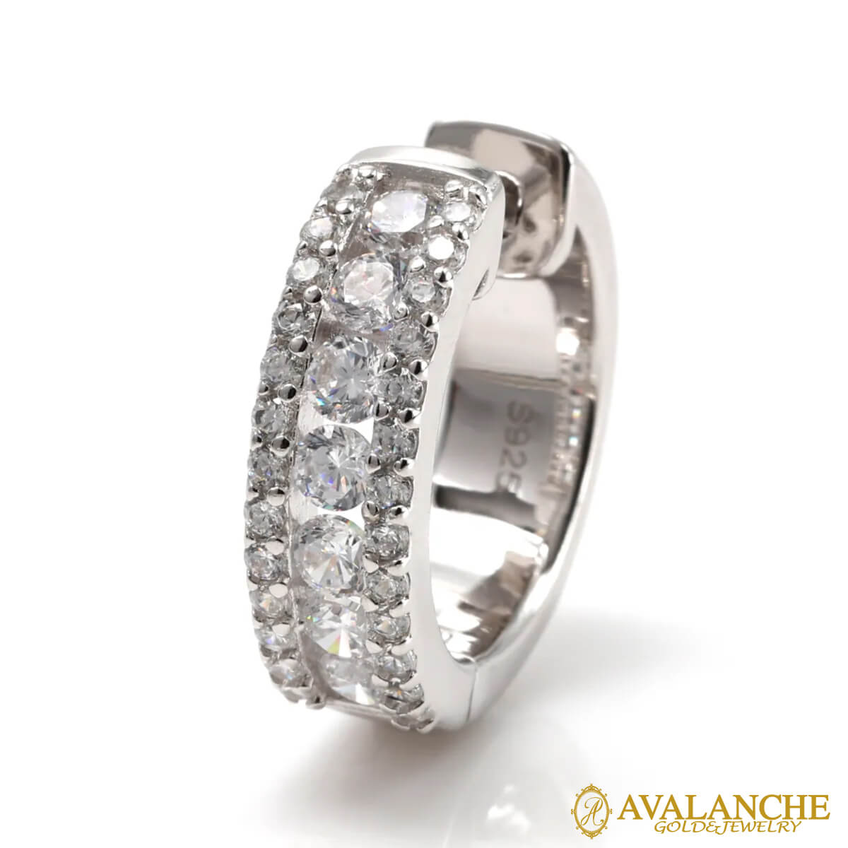 シルバー ピアス 18mm 971-6001 SJ26｜AVALANCHE GOLD＆JEWELRY 7,920円