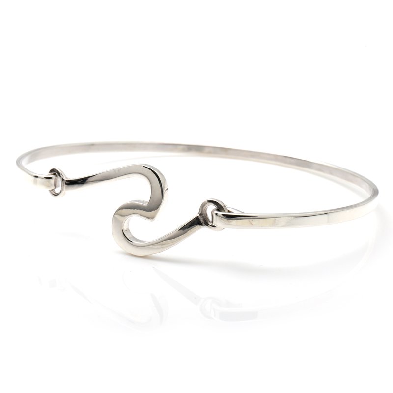 シルバーバングルブレスレット (17cm)A70628636 | AVALANCHE GOLD＆JEWELRY
