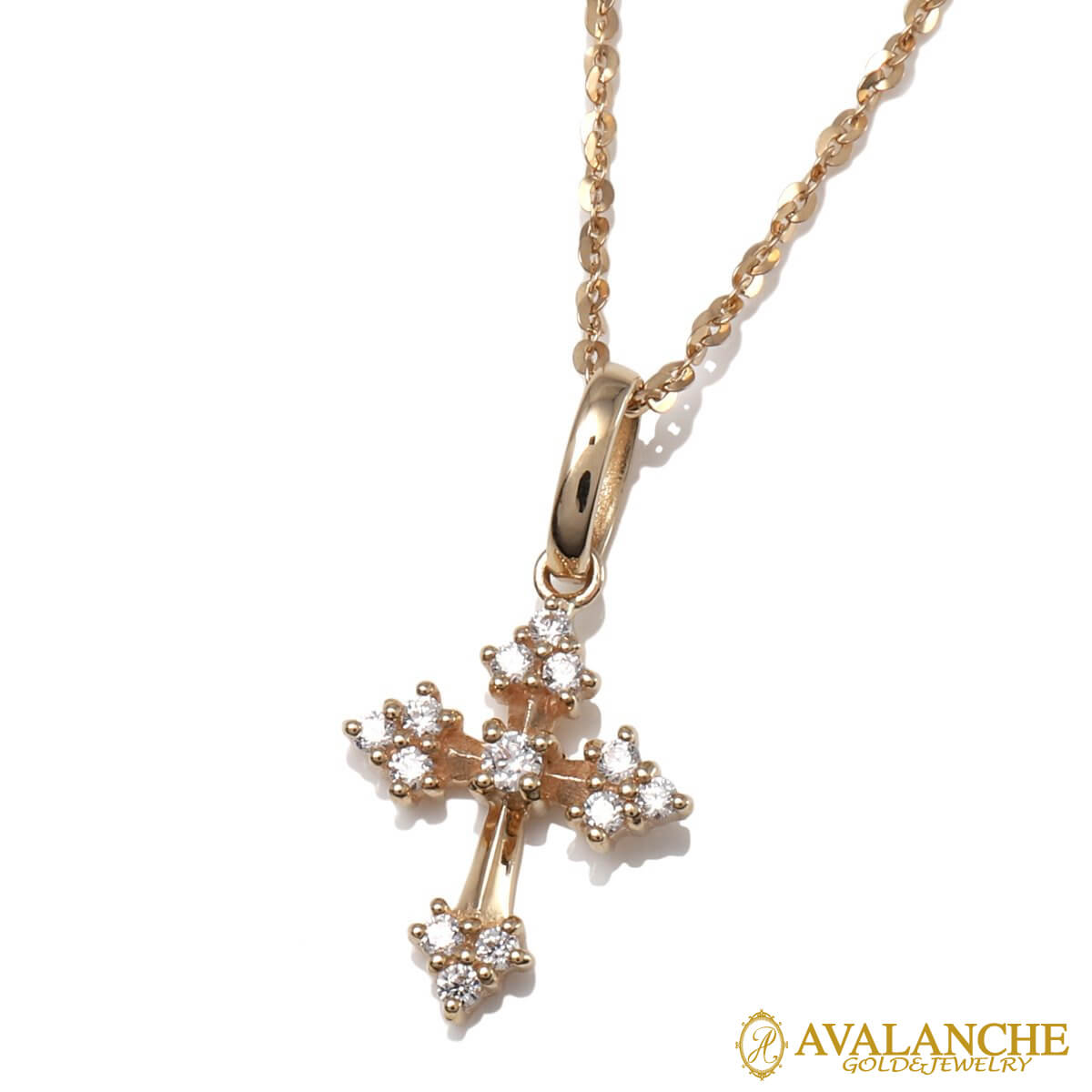10K イエローゴールド ネックレス&ペンダント 40cm-50cm 3-13567-04/FMZ-15｜AVALANCHE GOLD＆JEWELRY