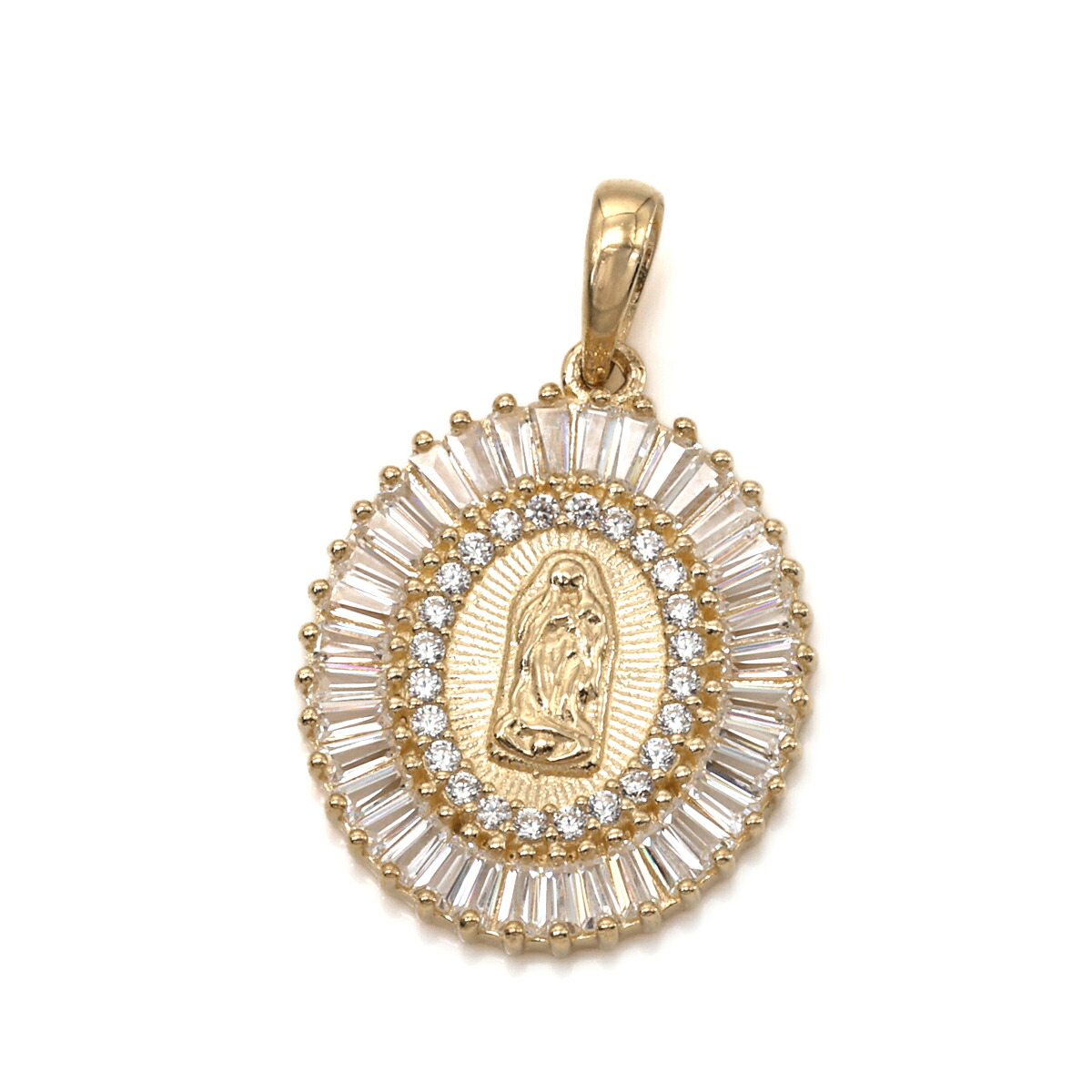 10K イエローゴールド ペンダント JP-A801108-CZ｜AVALANCHE GOLD＆JEWELRY