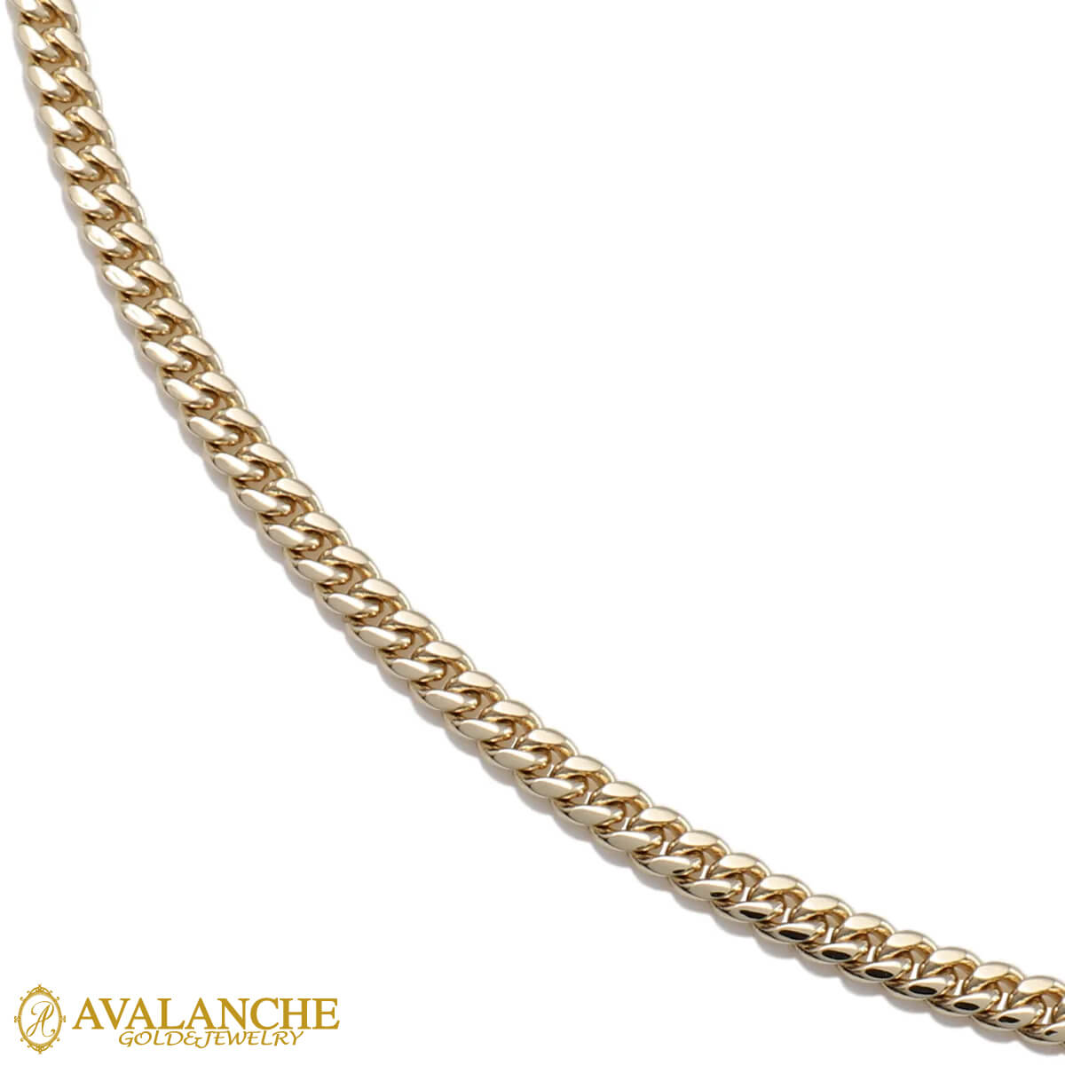 AVALANCHE 10KYG ロ―プチェーン 10K イエローゴールド ロープネックレス 幅3.5mm 61cm LSROPE-4