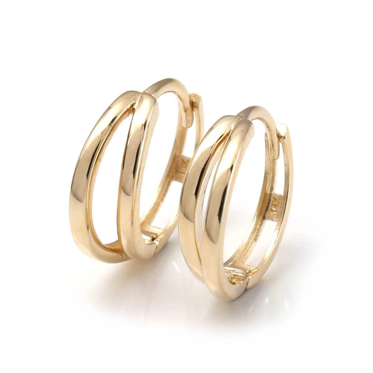 10K イエローゴールド ピアス 14mm OT-A401243|AVALANCHE GOLD&JEWELRY