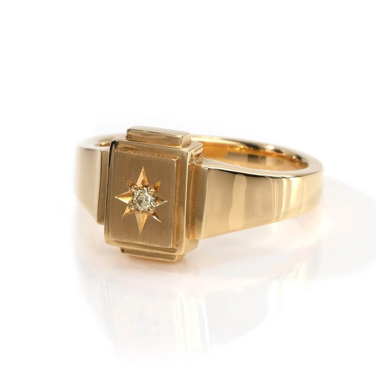 ダイヤモンド 18K イエローゴールド リング 11号 RU-0355|AVALANCHE GOLD&JEWELRY
